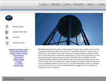Tablet Screenshot of bluetowertech.com